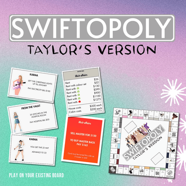Emma | Taylor Swift Monopoly Bordspel voor 2-6 Spelers met Unieke Ervaring 1